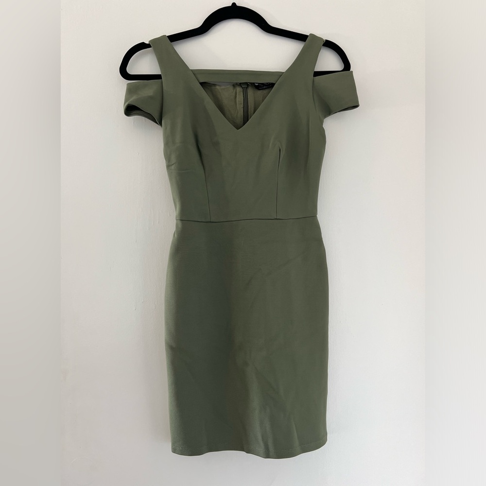 Green Bebe Dress Size XXS